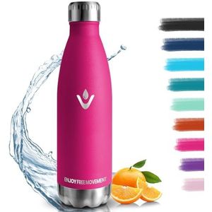 Thermosfles, 18/8 roestvrij staal, 750 ml, BPA-vrije sportfles, vacuüm-geïsoleerde thermosfles, lekvrij, thermosfles voor school, kantoor, camping