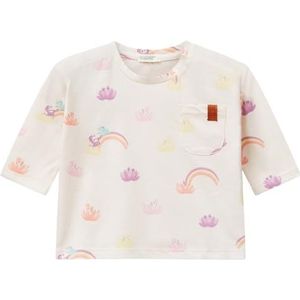 United Colors of Benetton T-shirt M/L, Wit, 68 cm