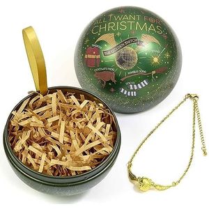 The Carat Shop Harry Potter Official Alles wat ik wil voor Kerstbal met Gouden Snitch Armband