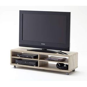 Robas Lund Lowboard TV meubels eiken Sonoma imitatie, bruin