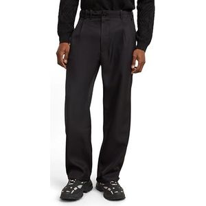 G-STAR Heren Pleated Chino Relaxed, Zwart (Dk Black D25236-d410-6484), 28W / 30L