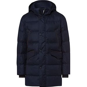 BRAX Hudson Cortina winterjas voor heren, in trendy Techno Wool parka, navy, XL