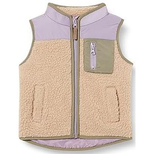 NAME IT Unisex NMNMALL Teddy Vest Vest, Lavendel Grijs, 98, Lavender Gray