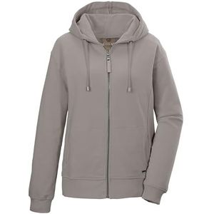 G.I.G.A. DX dames Sweatjack met capuchon/jack met capuchon GS 26 WMN SWT JCKT GOTS, dunkelstein, 42, 42945-000