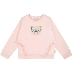 Steiff Sweatshirt voor meisjes, Seashell PINK, Seashell Pink, 110 cm