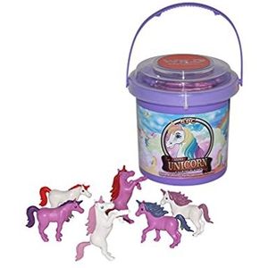 Wild Republic Adventure Bucket Mini Eenhoorn, cadeau voor kinderen, zandspeelgoed met speelgoedfiguren, sensorisch speelgoed