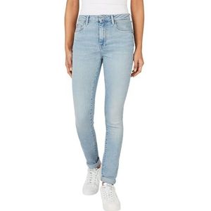 Pepe Jeans Dames Skinny Jeans Hw, Blauw (Denim-MI8), 24W / 32L, Blauw (Denim-mi8), 24W / 32L