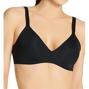 DKNY Modern Lace Unlined halve beha mand dames, Zwart, 65D