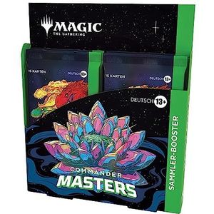 Magic The Gathering Commander Masters collector booster display, 4 boosters (60 kaarten - Duitse versie),D2023100