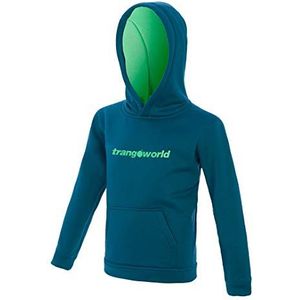 Trangoworld Kura sweatshirt, uniseks, kinderen, marineblauw/groen, 04