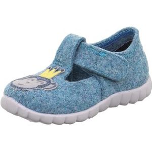 Superfit Happy pantoffels voor jongens, blauw 8010, 20 EU