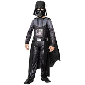 Rubies 3014807-8 Darth Vader Kenobi Deluxe kinderkostuum, jongens, zoals afgebeeld, L Halloween Halloween