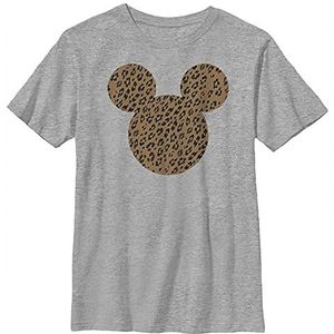 Disney Characters Cheetah Mouse Boy's Crew Tee, Athletic Heather, X-Small, Athletic Heather, XS
