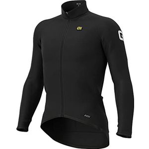Alé Cycling Heren R-EV1 Thermal shirt met lange mouwen, zwart, klein
