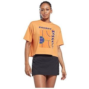 Reebok Dames Graphic Vest, Paars, S, Paars, S