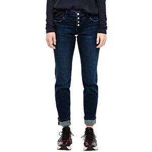s.Oliver Skinny jeans voor dames, blauw (Indigo Denim Stretch 56z4), 38W x 32L