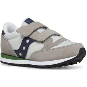 Saucony Originals Unisex Kids Jazz Double Hl Sneaker, Grijs Navy Groen, 33.5 EU