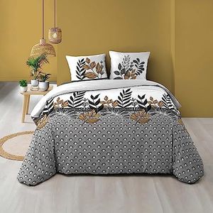 Douceur d'Intérieur, Beddengoedset, 3-delig, 240 x 220 cm, Catalia, 100% katoen