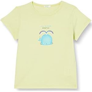 United Colors of Benetton T-shirt voor kinderen., Giallo 0m4, 50 cm