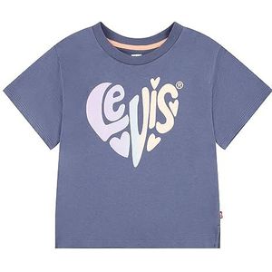 Levi's - Grafische Print T-shirt - Zwart - Zachte Jersey - Oversized Pasvorm