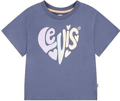 Levi's - Grafische Print T-shirt - Zwart - Zachte Jersey - Oversized Pasvorm