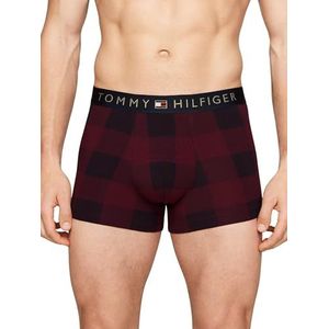 Tommy Hilfiger Heren Trunk Print & Sok Set Goud Wb UM0UM03048, Overig Ondergoed, Multi, M, Multi (Buffalo Check/Des Sky), M