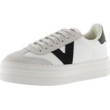 Leren en suede effect sneakers Victoria Barcelona