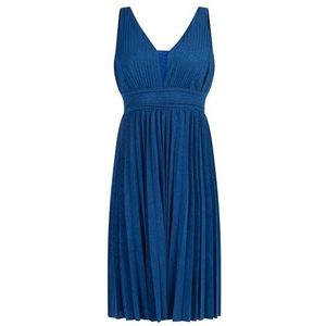 nelice Dames midi-jurk 19227025-NE01, koningsblauw, XL, koningsblauw, XL