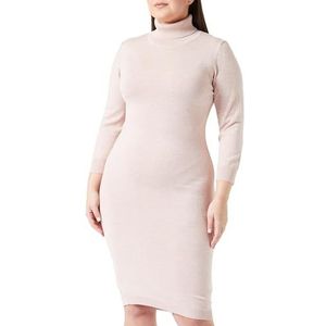 aleva Damesjurk, casual jurk, nude, XL/XXL