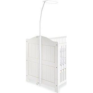 Pinolino 550001 - Luifelstang voor kinderbedden, wit