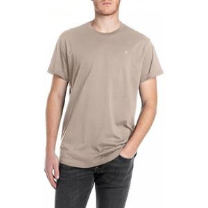 Replay T-shirt voor heren, 829 Turtledove, S