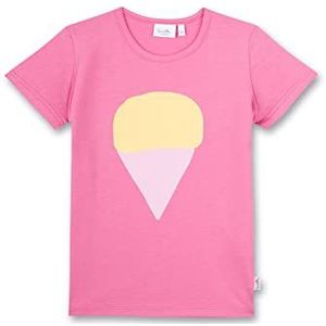 Sanetta T-shirt voor meisjes, Bubblegum, 116 cm