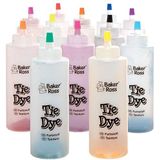 Baker Ross AX109 Tie Dye Class Pack, Voor Kinderen Schilderen Kunsten en Ambachten Projecten (Pack van 12), Verschillende