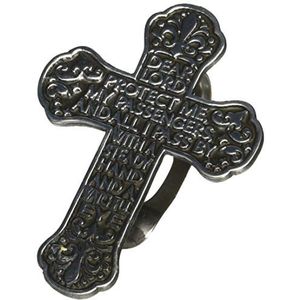 Cathedral Art (Abdij & CA Gift) Reiziger Zonneklep Clip, Reiziger Gebed Cross