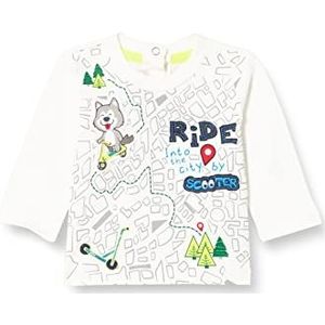 Chicco T-shirt met lange mouwen voor kinderen, wit, 056 Baby Boys