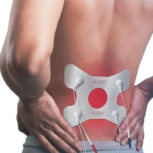 TensCare TENS & EMS-elektroden ter verlichting van rugpijn – krachtige hydrogel, 20 keer herbruikbaar – compatibel met alle apparaten, veilig en effectief voor boven- en onderrug