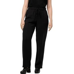 Ulla Popken, 7/8 Broek, zwart, 44