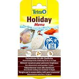 Tetra Holiday Menu Vakantievoer voor siervissen, gelvoerblok met krill, pellets en daphnia, gevarieerde voeding voor maximaal 14 dagen, 30 g