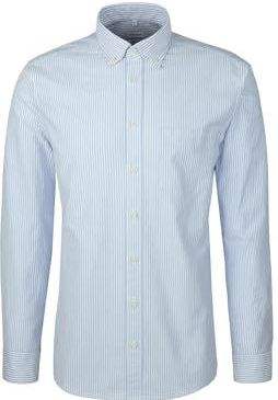 Seidensticker 146722, regular fit, lange mouwen, casual hemd, 38, blauw, 38