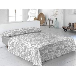 Laken - Wit - Katoen - Enkele Eenheid