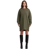 G-STAR biker zip sw dress wmn, groen (Combat D27274-d705-723), XXS