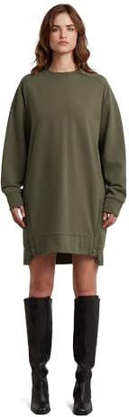 G-STAR biker zip sw dress wmn, groen (Combat D27274-d705-723), XXS