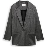 Tom Tailor - Lange Blazer - Regular Fit - Katoen