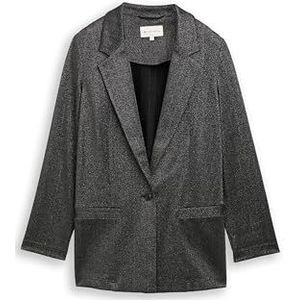 Tom Tailor - Lange Blazer - Regular Fit - Katoen