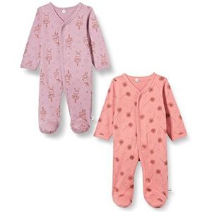 Pippi Uniseks baby pajama set, roze (dusty rose), 104 cm