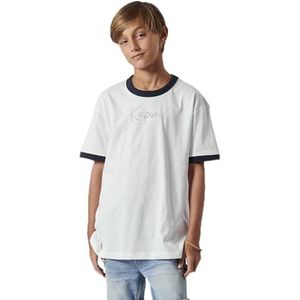 Kaporal, T-shirt, model ORIBE, jongens, wit, 10 A; regular fit, korte mouwen, ronde hals, Wit, 10 Jaar