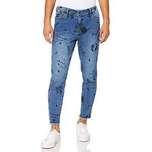 Desigual Dames Denim_Austra Jeans, blauw, 34 NL