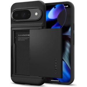 Spigen Slim Armor CS Case voor Google Pixel 9 en Pixel 9 Pro [Made for Google] hoesje -Zwart