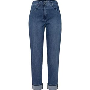 Raphaela by Brax Caren Turn Up Light gekleurde denim jeans voor dames, stoned, licht gebruikt & Buffies, 48, Stoned, licht gebruikt & buffies