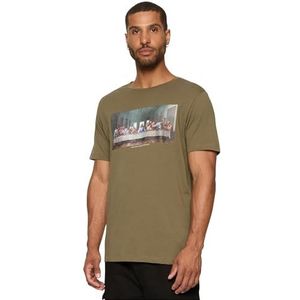 Mister Tee Heren Can´t Hang with Us Tee M Olive, olijfgroen, M